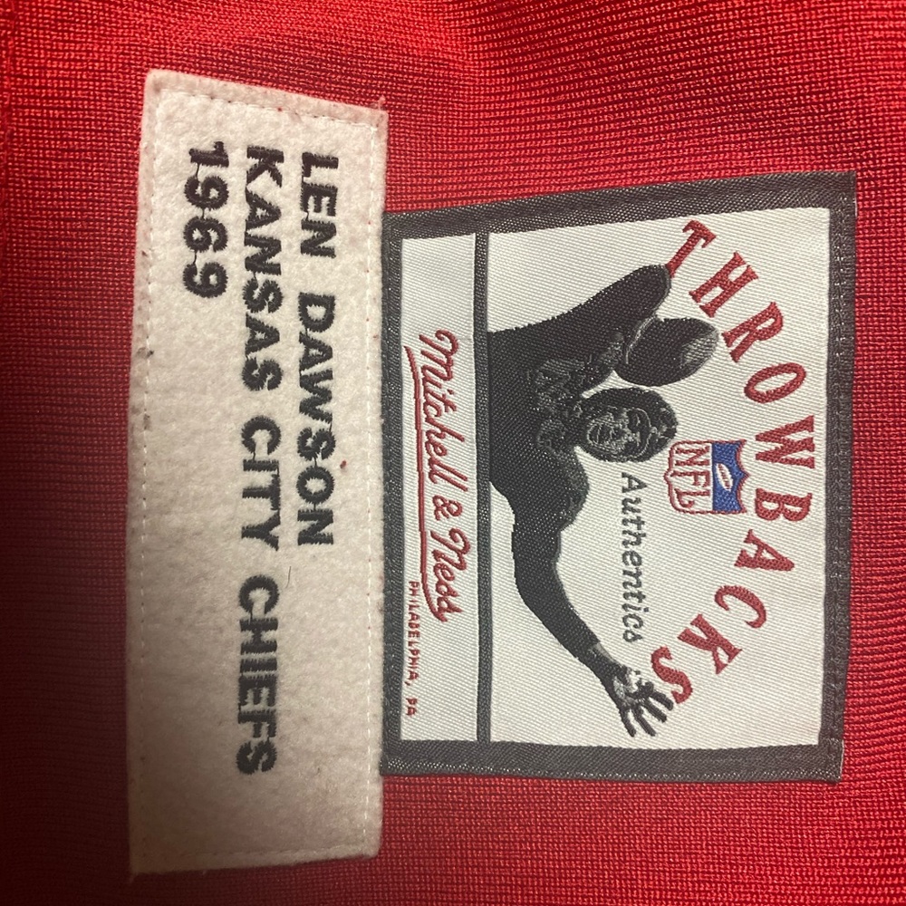 1000 percent Authentic Throwback Jersey